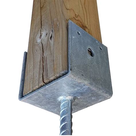 4x4 metal l brackets concrete|4x4 concrete anchor for slab.